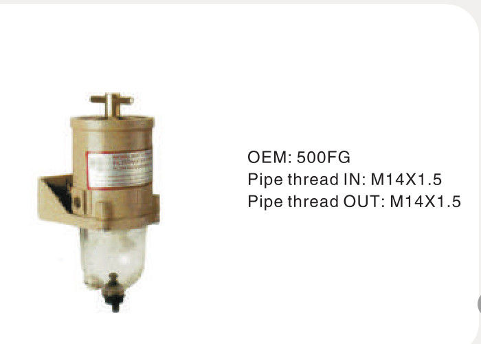 buy Reliable Hydraulic Filter Housing Assembly 500FG Paper Fiber Glass Media online manufacturer