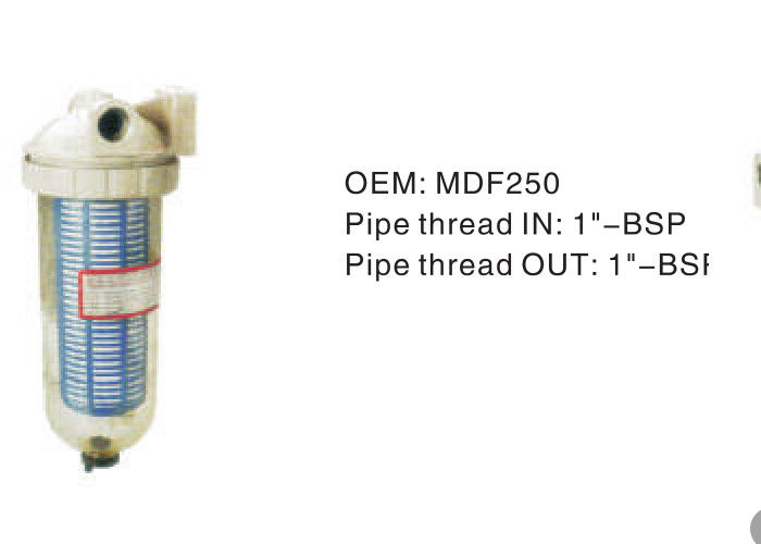 buy Stable Hydraulic Oil Filter Assembly  MDF250 Pipe Thread IN 1&quot;-BSP Pipe  Thread OUT 1&quot;-BSP online manufacturer