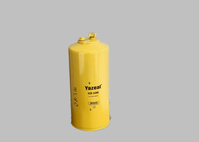 buy Yellow Industrial Oil Filter Excavator Engine Parts Fuel Filter 438-5386 online manufacturer